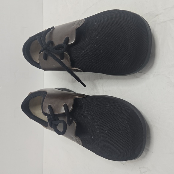 Birkenstock Minot Unisex Brown Leather and Fabric /Textile Black Shoes - Picture 6 of 14